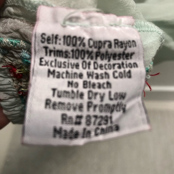 ♥️⛏HP⛏♥️JOHNNY WAS FESTIVAL BOHO EMBROIDERED TUNIC - Picture 5 of 8